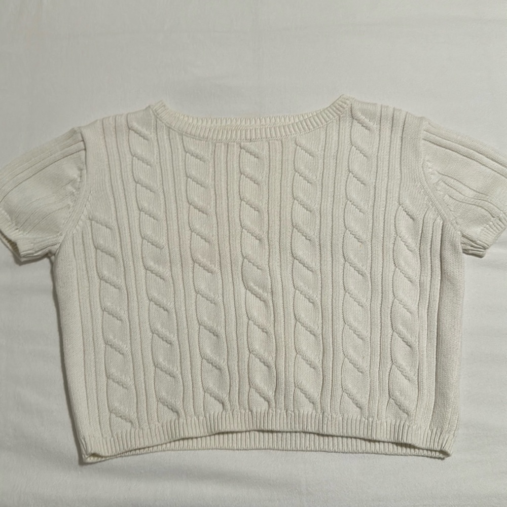 Pacsun White Knit Tee